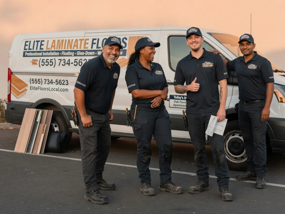 Laminate flooring installation company in Aurora, IA
